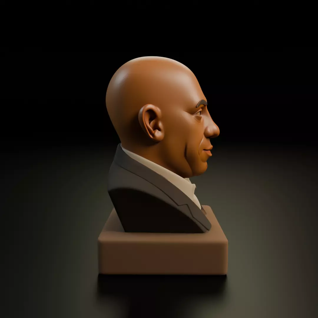 Vin Diesel 3D print model_1
