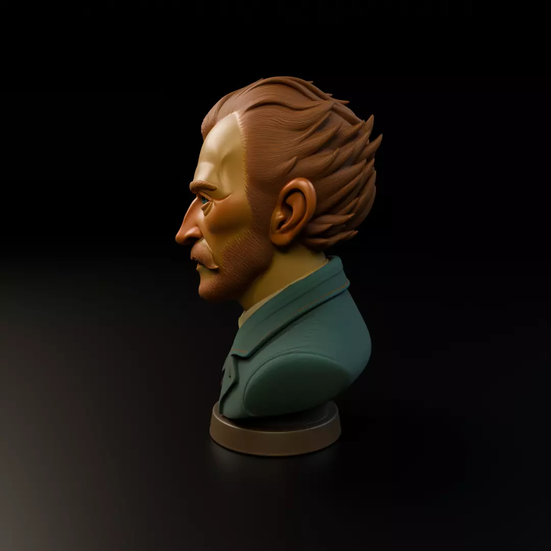 Vincent van Gogh 3D print model_3