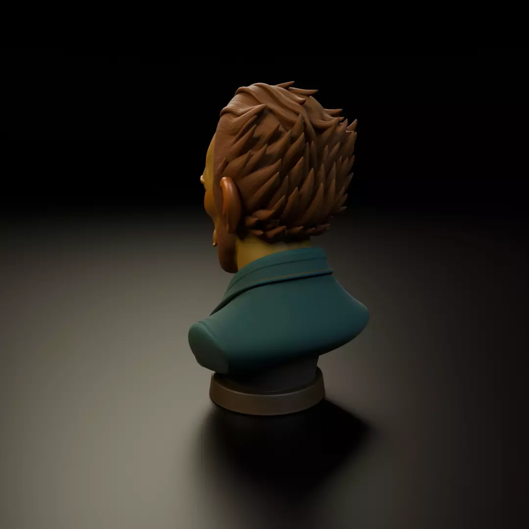 Vincent van Gogh 3D print model_7