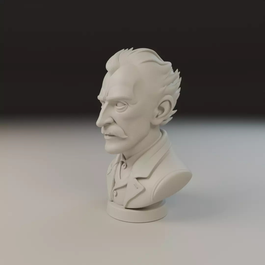 Vincent van Gogh 3D print model_10