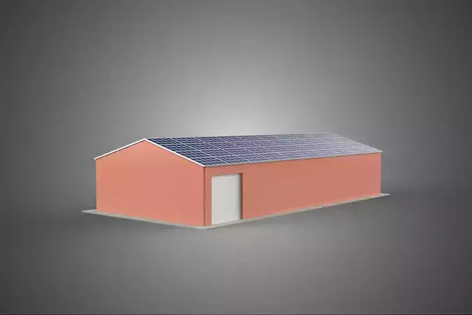 SOLAR PANEL ROOF PV POWERED SHED WAREHOUSE STOREHOUSE DEPOT BARN