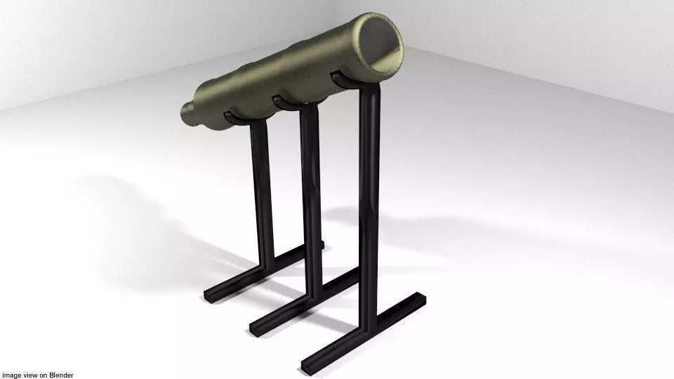 Cannon - Ming Cannon 3D model_0