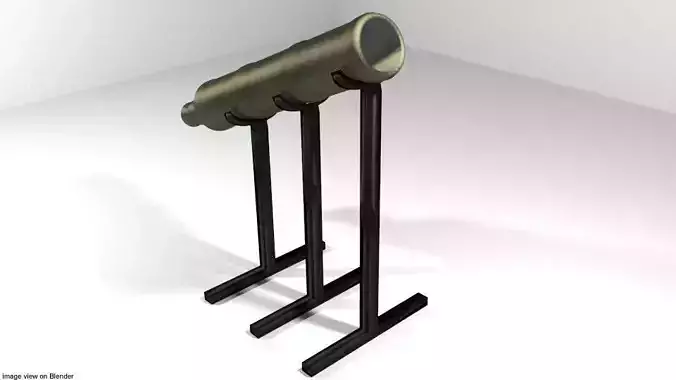 Cannon - Ming Cannon 3D model