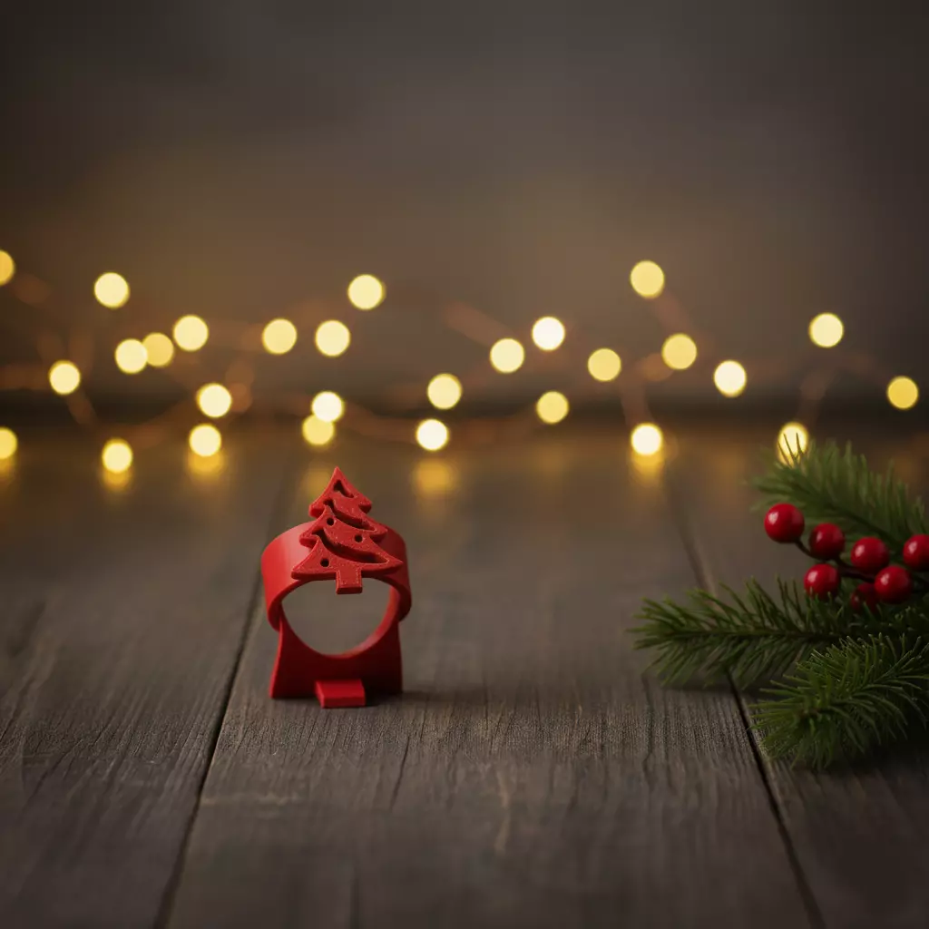 Christmas Napkin Holder 3D print model_1