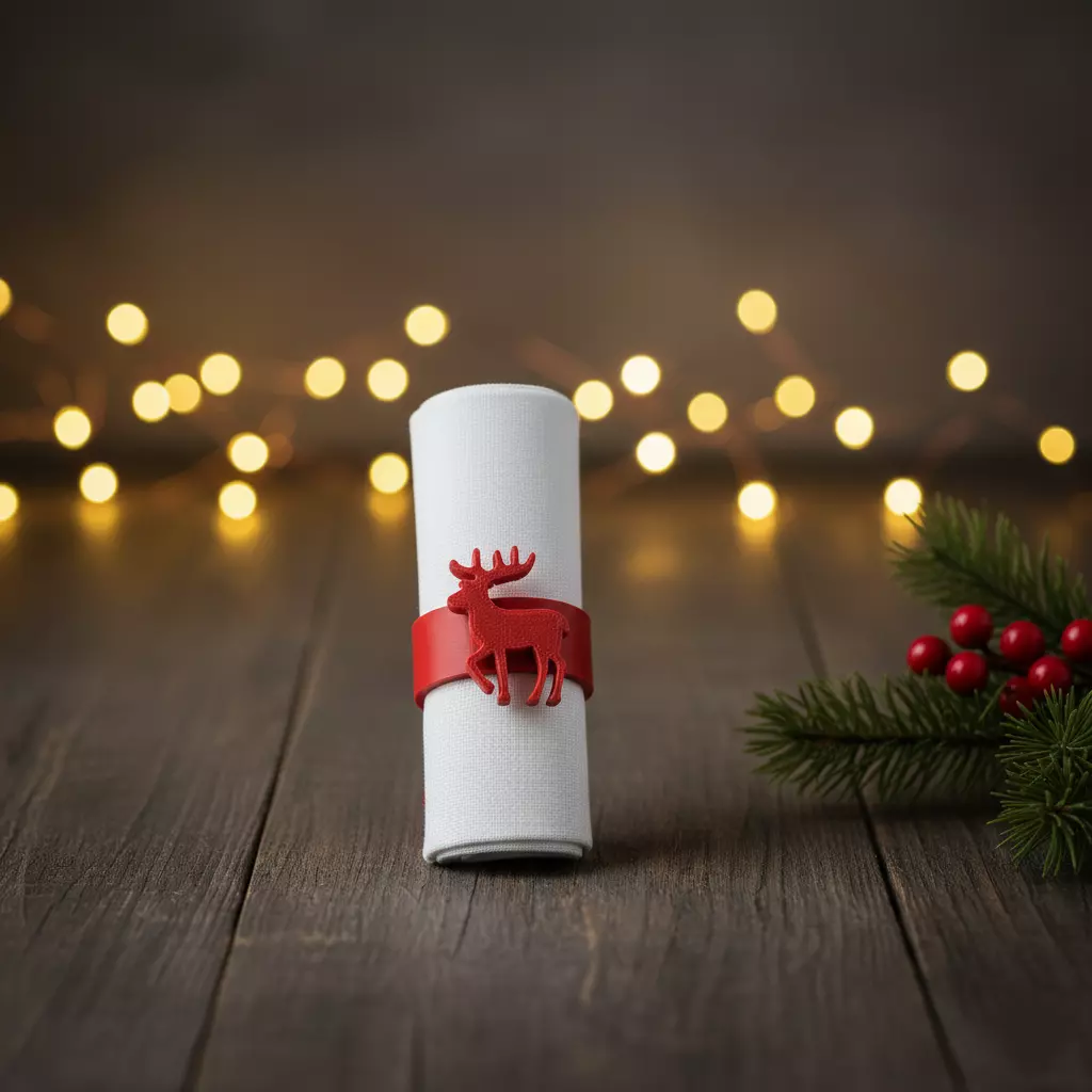Christmas Napkin Holder 3D print model_0