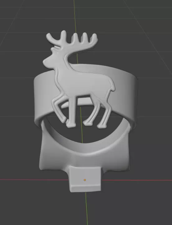Christmas Napkin Holder 3D print model_2
