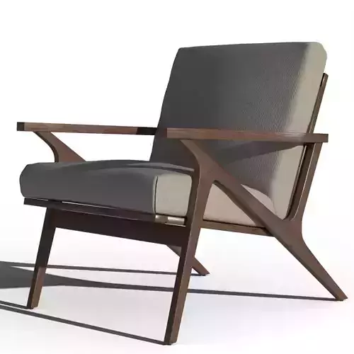Cavett Wood Frame Accent Chair
