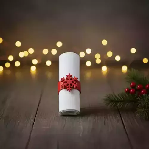 Christmas Napkin Holder 3D print model Christmas Napkin Holder 3D print model