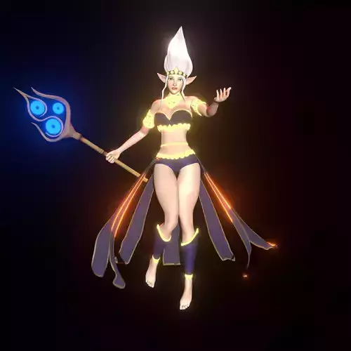 Stylized 3D Character Model