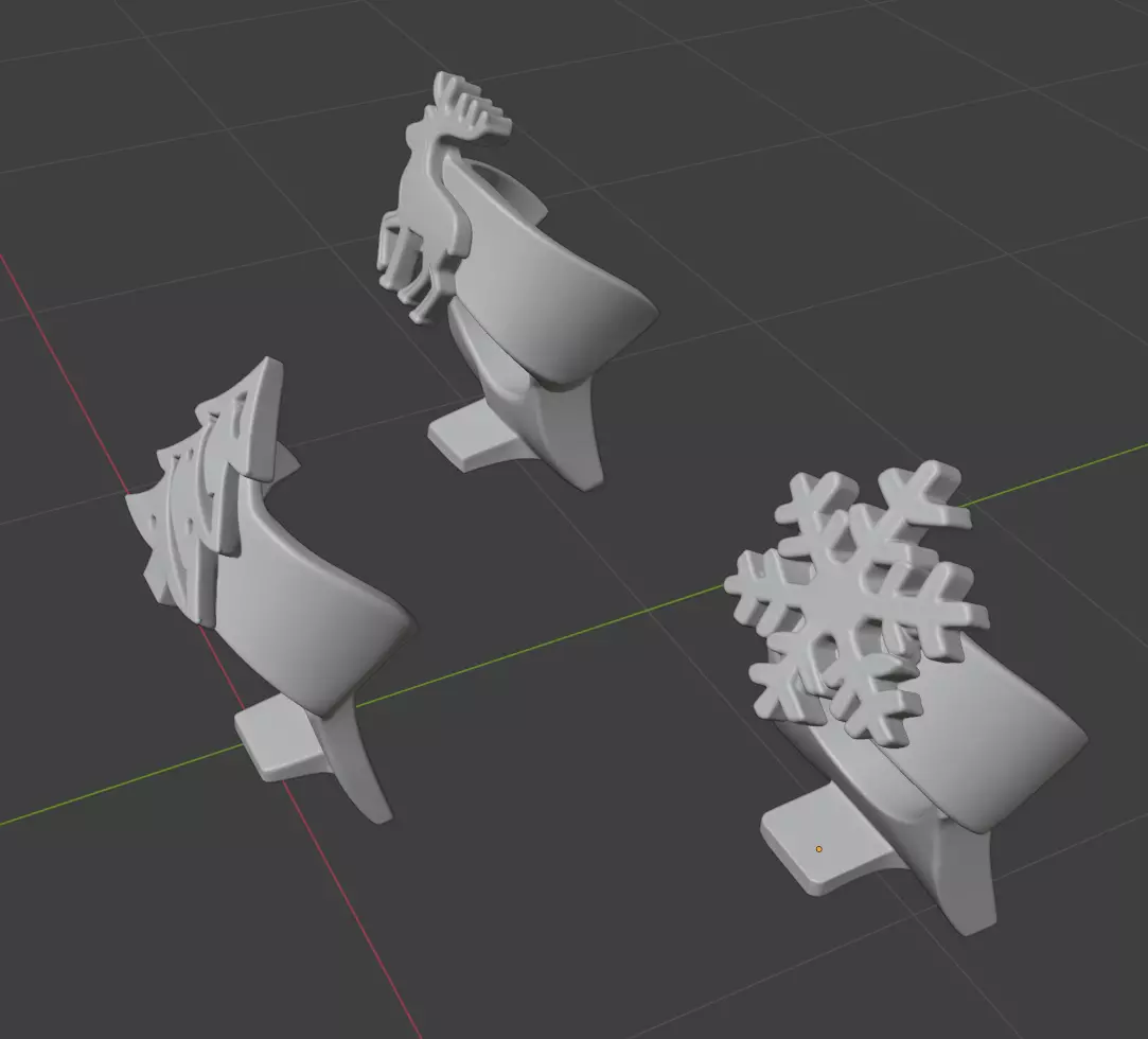 Christmas Napkin Holders 3D print model_3