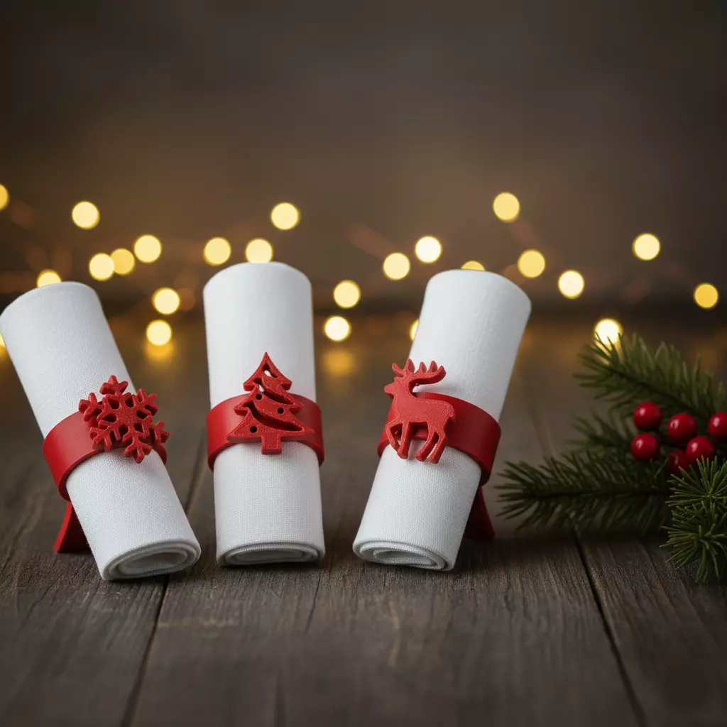 Christmas Napkin Holders 3D print model_0