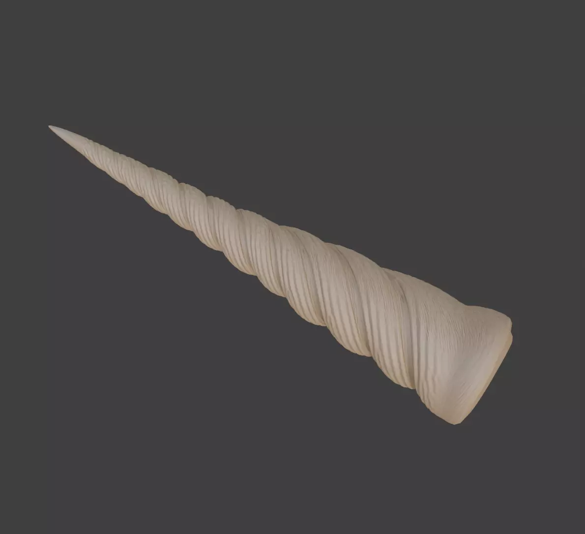 UNICORN HORN 3D print model