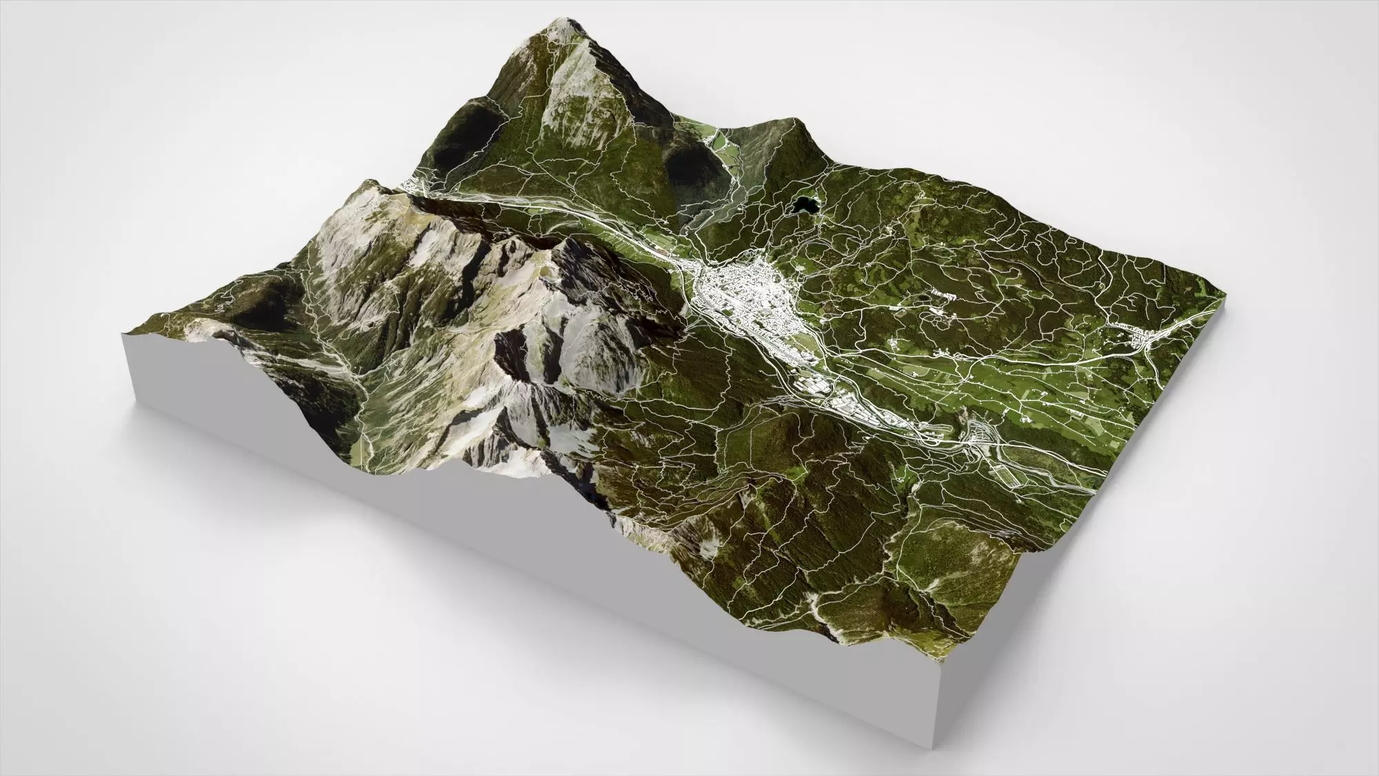 Cityscape Mittenwald Bavaria Germany 3D model_7