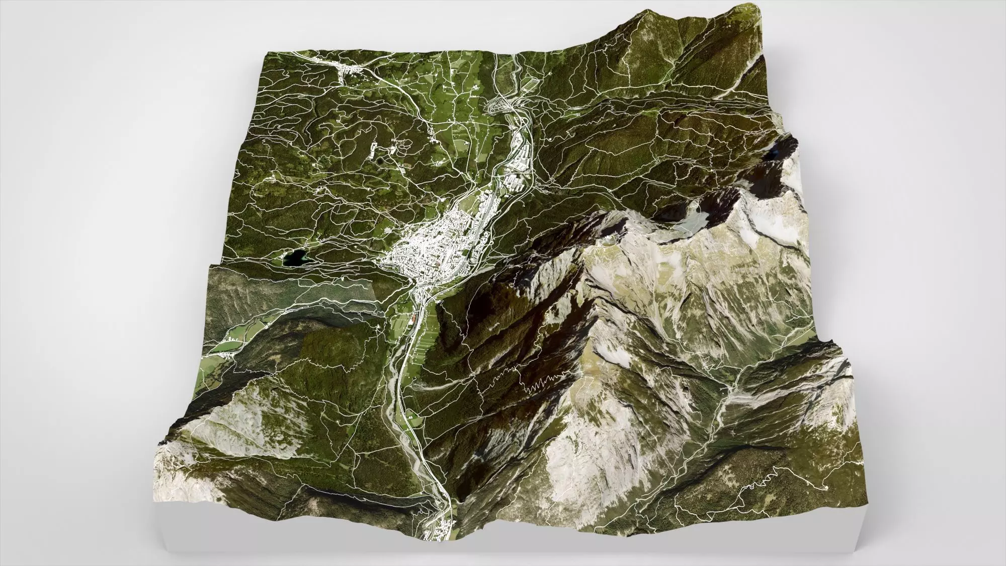 Cityscape Mittenwald Bavaria Germany 3D model_5