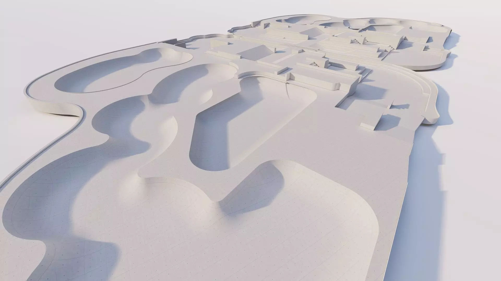 Skatepark-Skate Park PACK 3D model_19