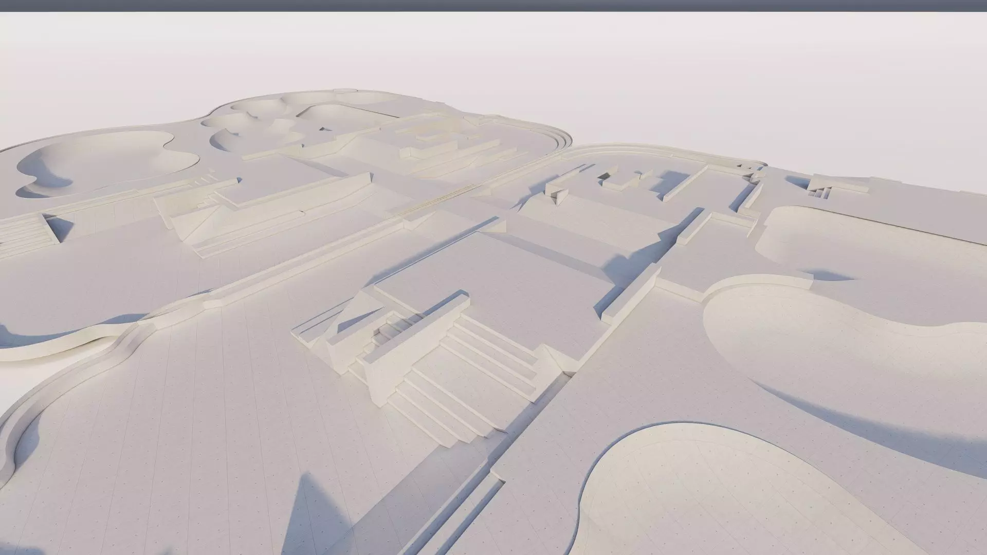 Skatepark-Skate Park PACK 3D model_17