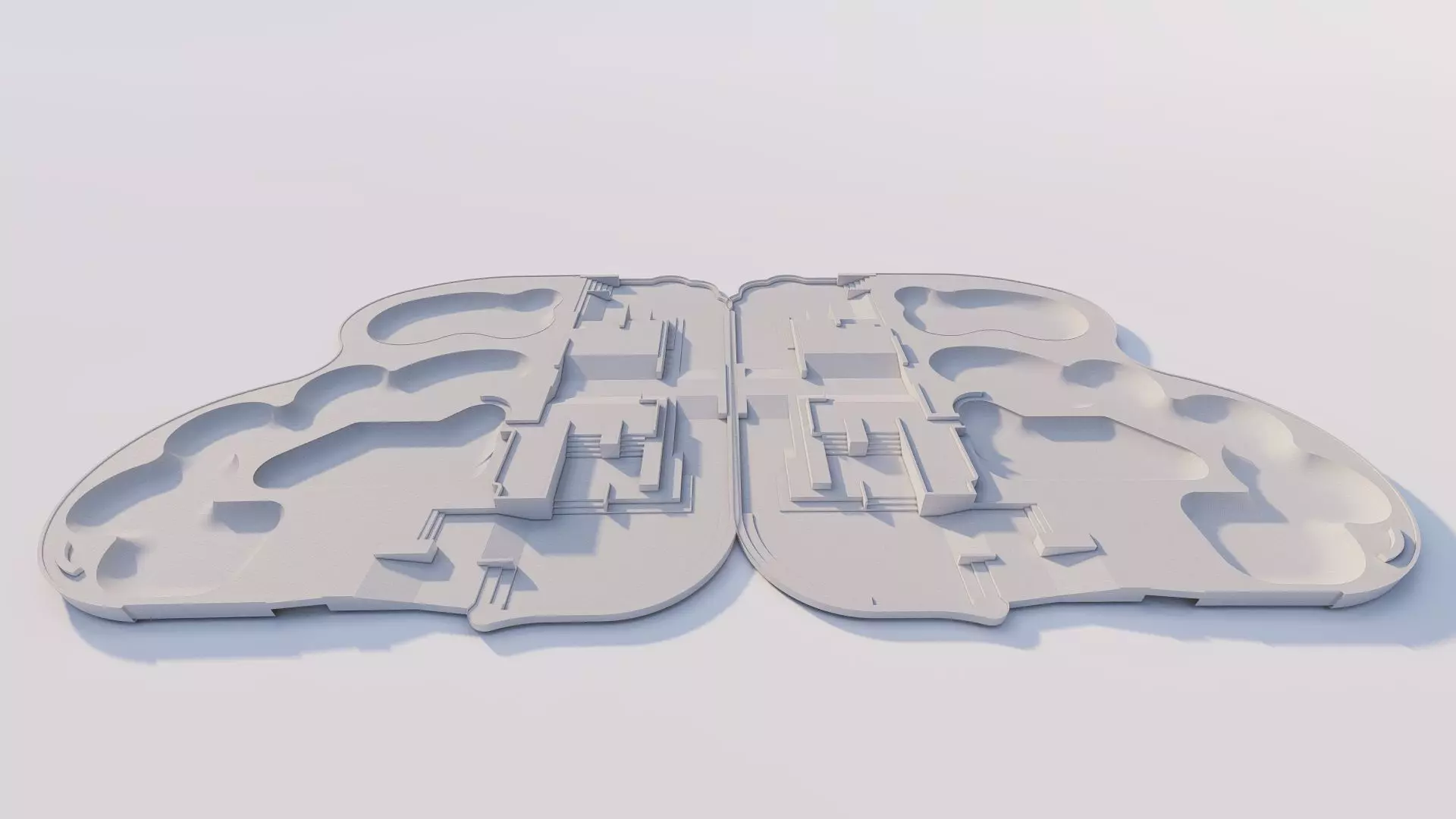 Skatepark-Skate Park PACK 3D model_5
