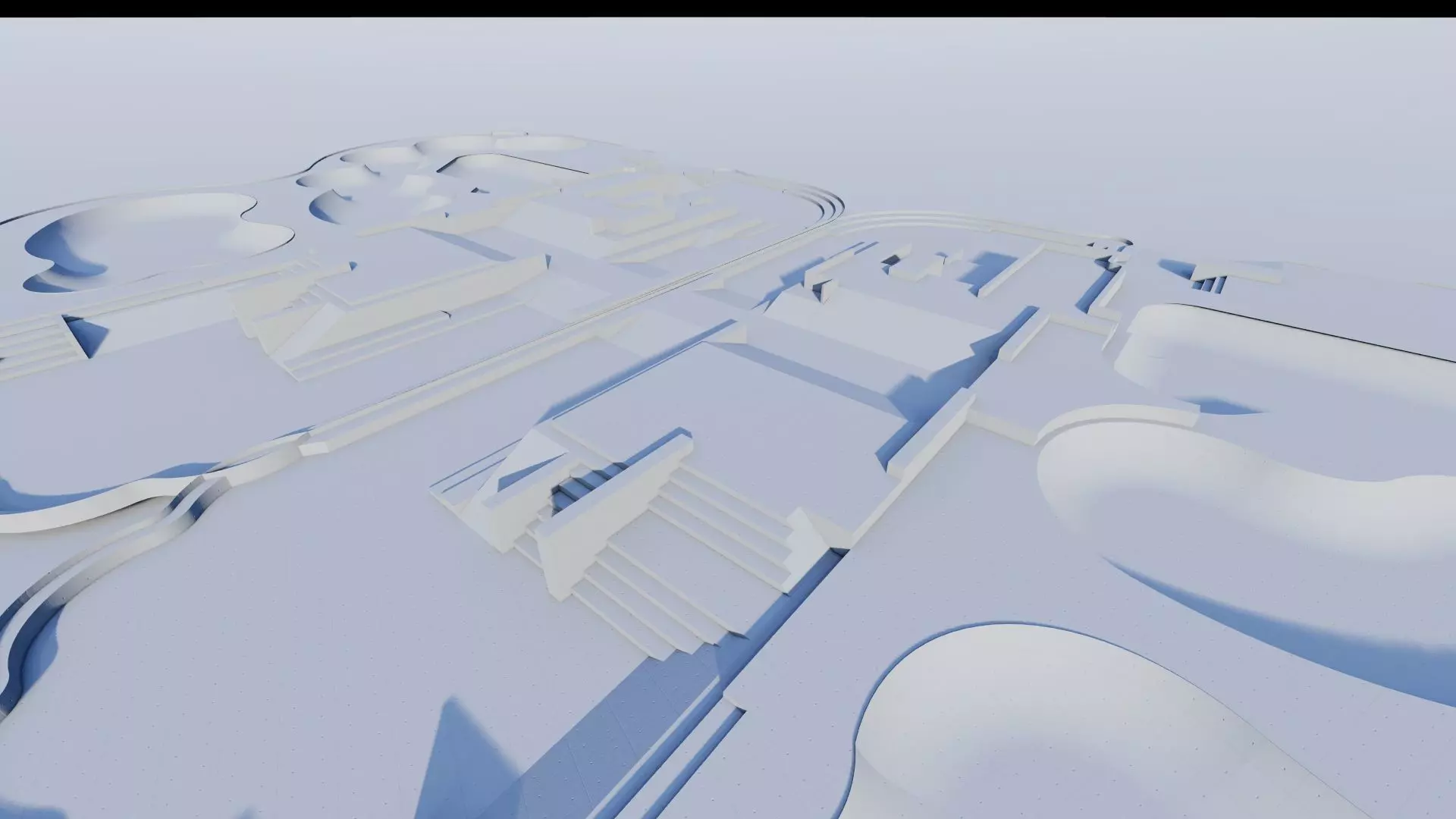 Skatepark-Skate Park PACK 3D model_13