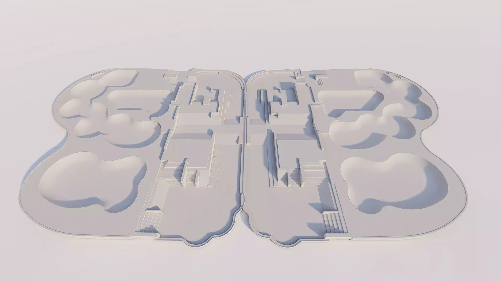 Skatepark-Skate Park PACK 3D model_9