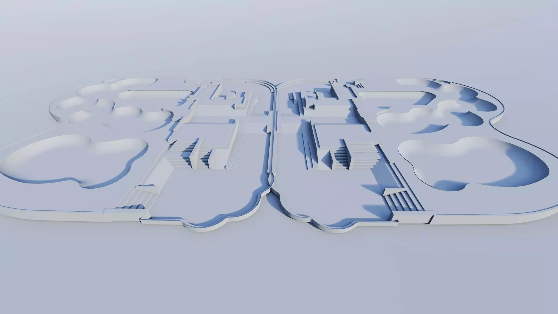 Skatepark-Skate Park PACK 3D model_6