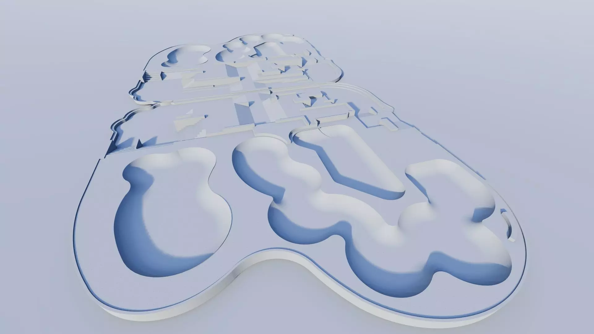 Skatepark-Skate Park PACK 3D model_2