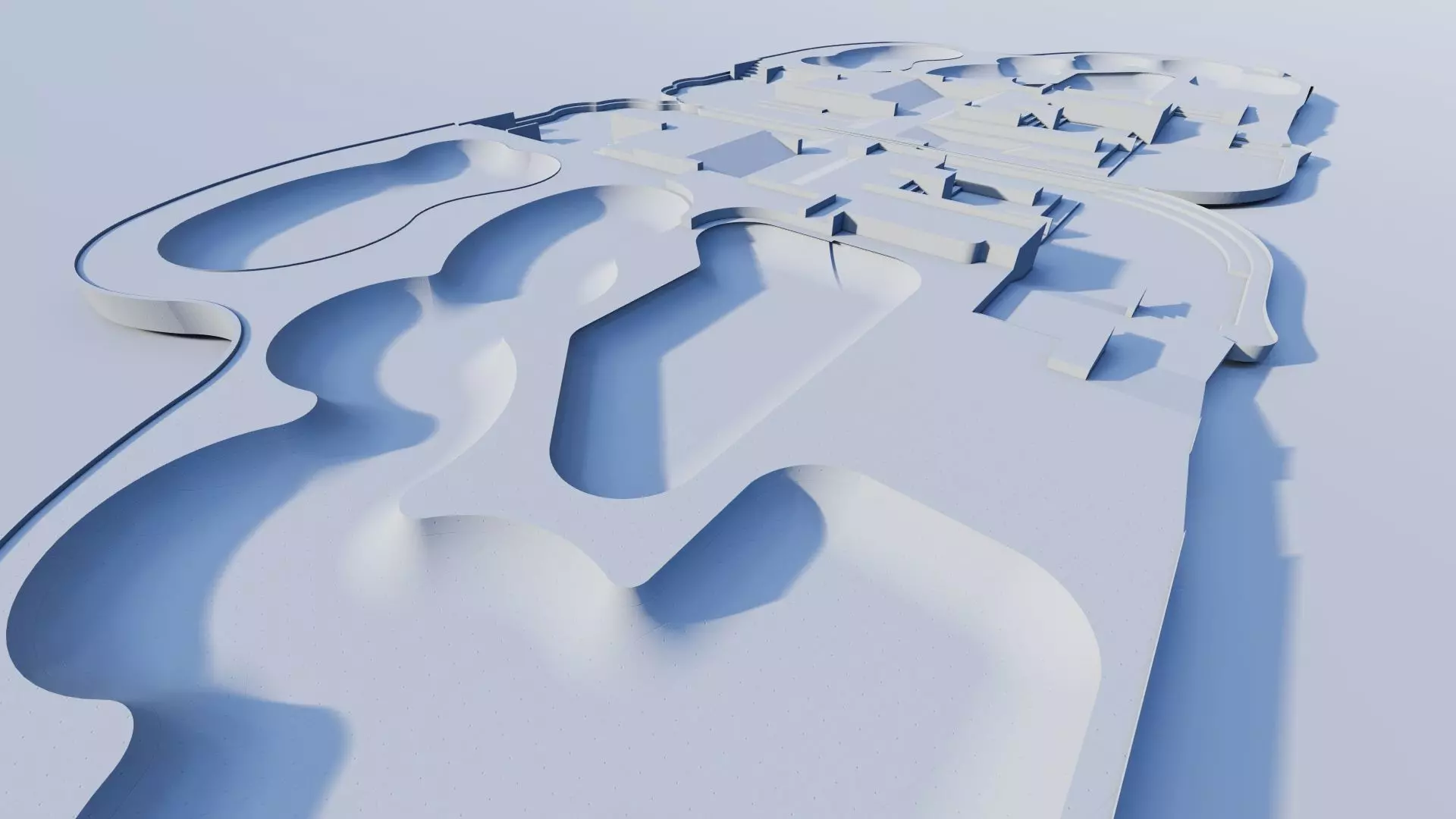 Skatepark-Skate Park PACK 3D model_18