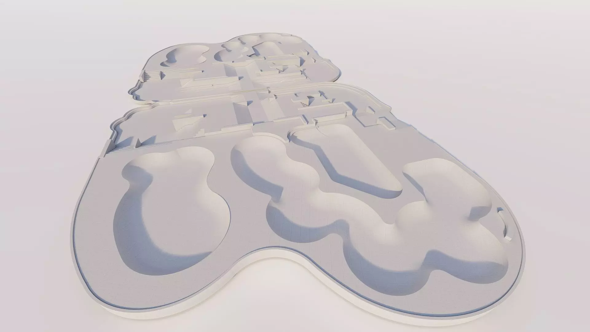 Skatepark-Skate Park PACK 3D model_4