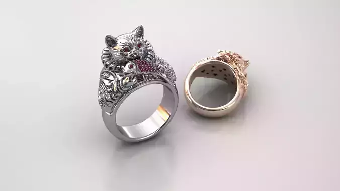 Catch of Charm ring