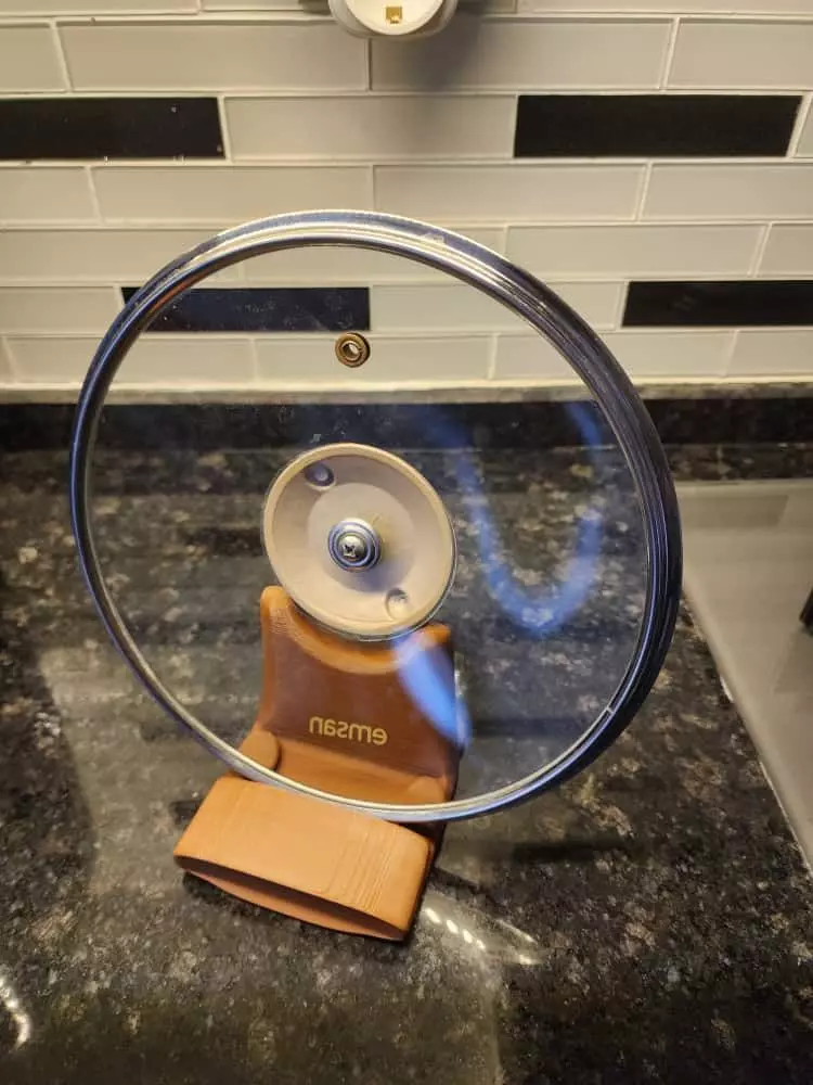 Adjustable Pot Lid Holder 3D print model_1