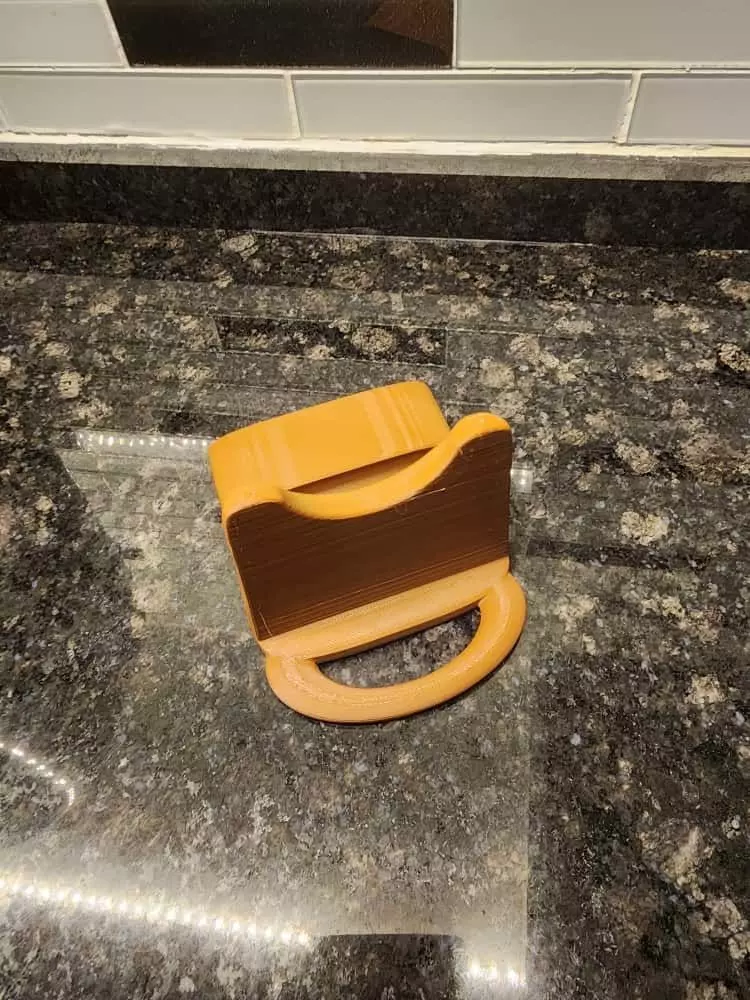 Adjustable Pot Lid Holder 3D print model_3