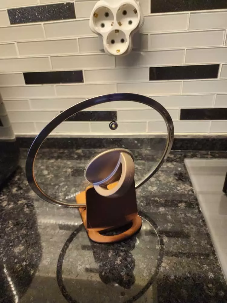 Adjustable Pot Lid Holder 3D print model_0