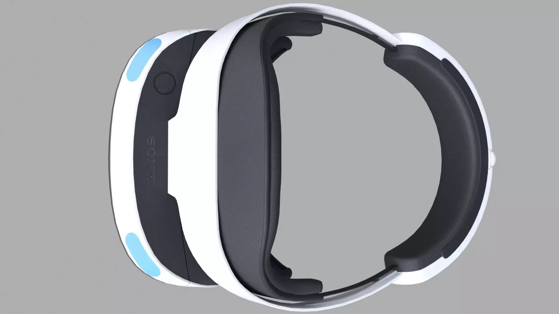 PlayStation VR Low-poly 3D model_3