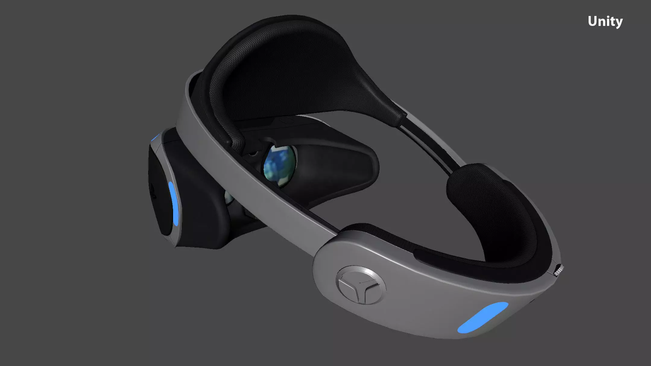 PlayStation VR Low-poly 3D model_12