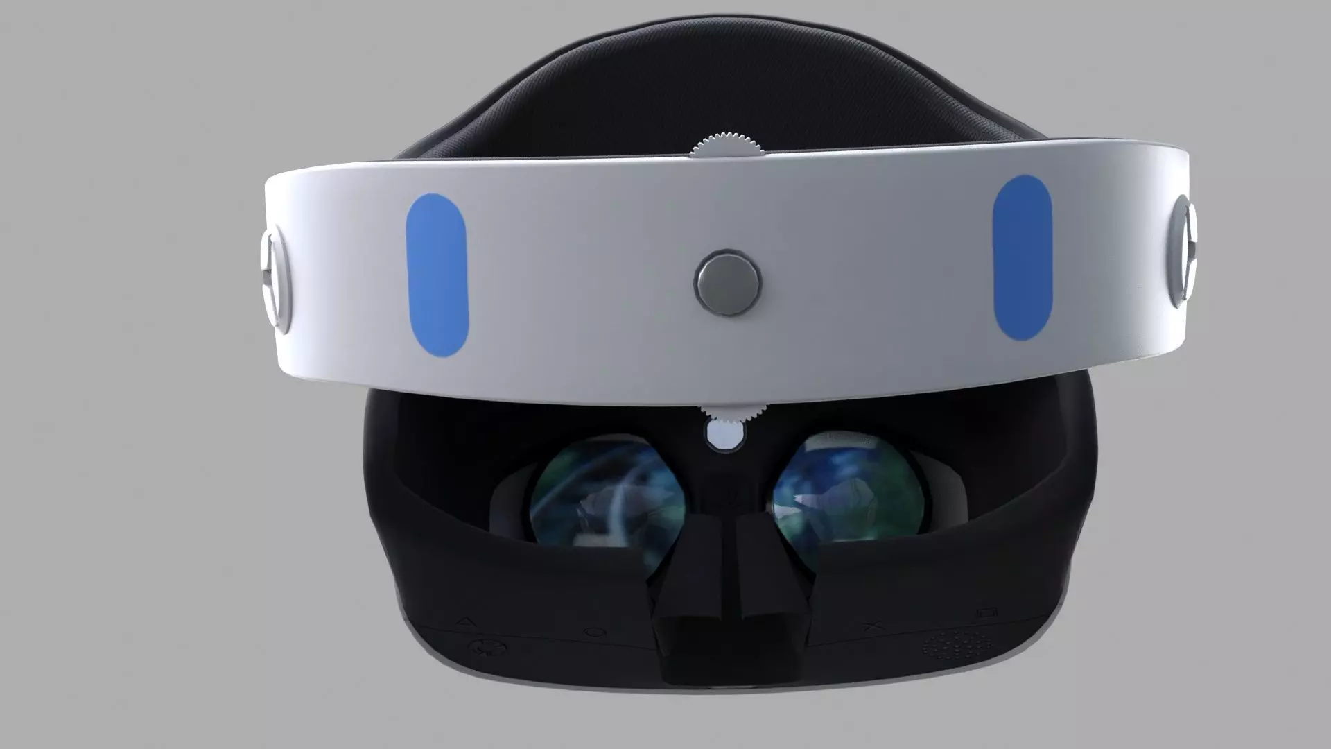 PlayStation VR Low-poly 3D model_11