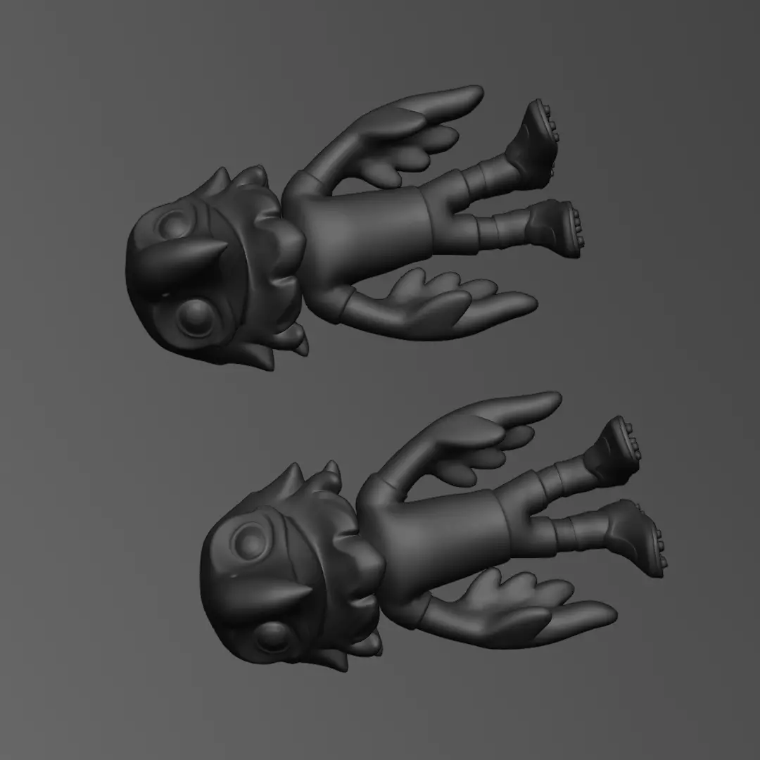 Flexi Clutch - 2026 World Cup Mascots - USA 3D print model_15