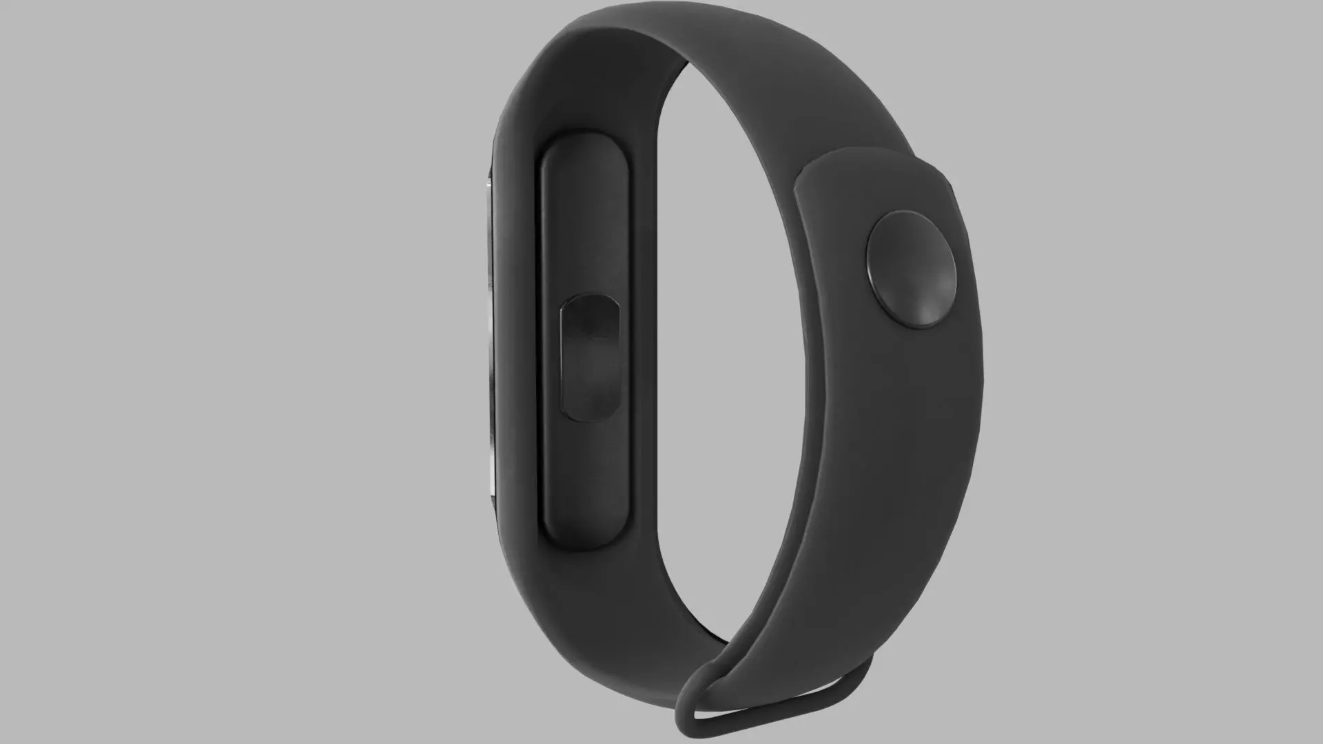 Smart Wristband Low-poly 3D model_3