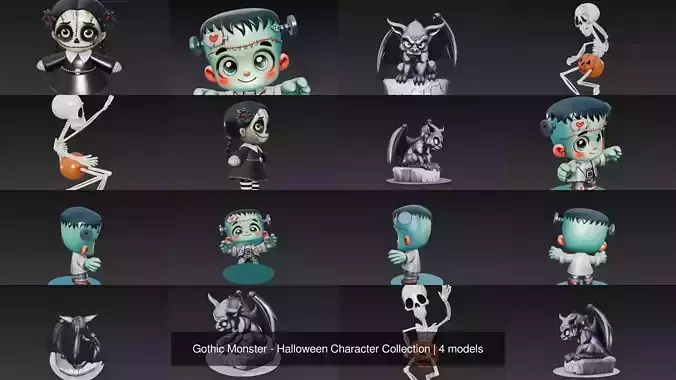 Gothic Monster - Halloween Character Collection 