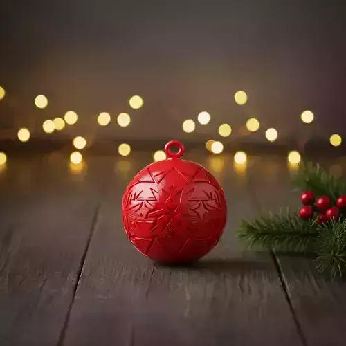 Geometric Christmas Ornament 3D print model Geometric Christmas Ornament 3D print model