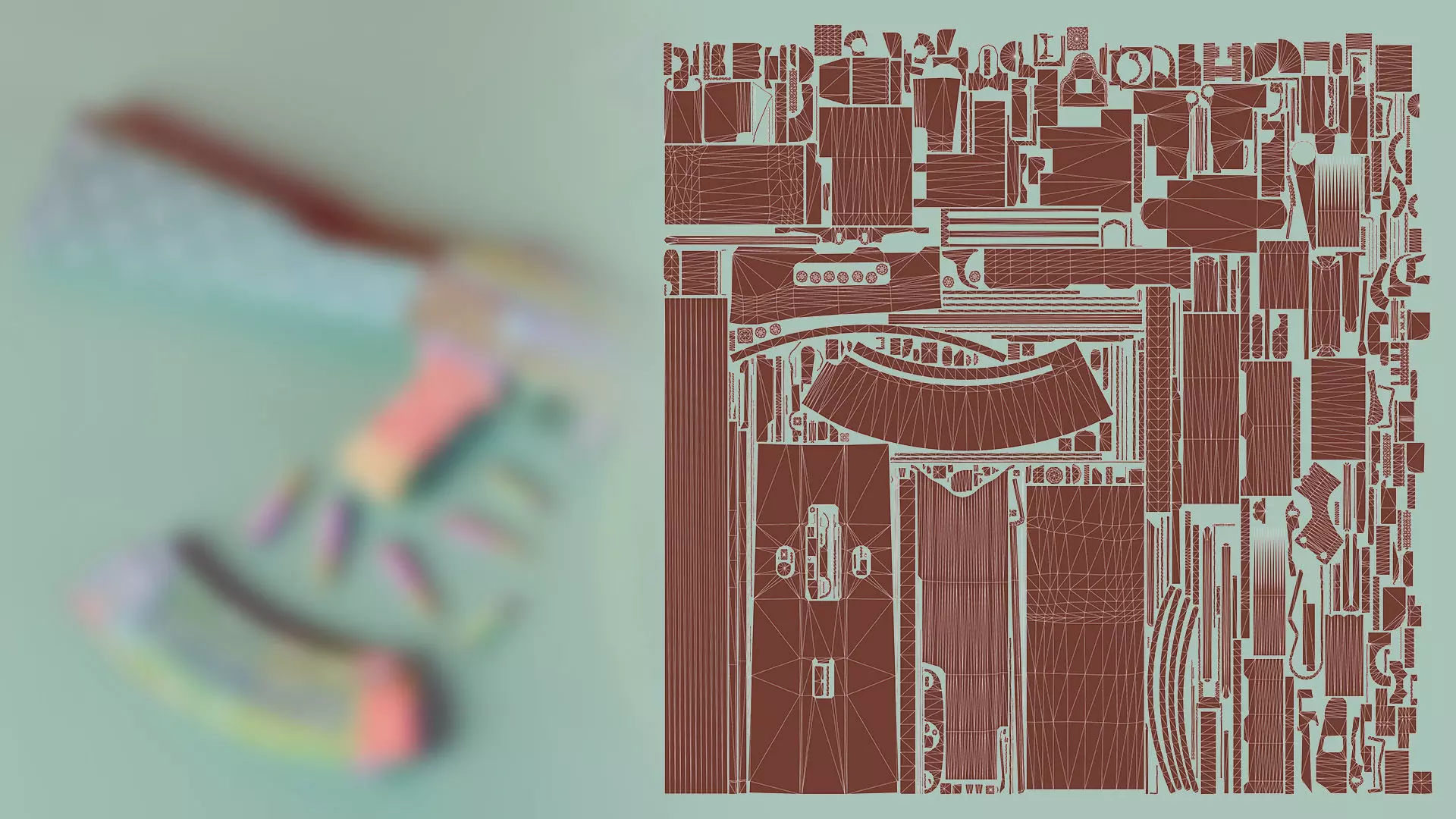 AKM - Kalashnikov Modernized Low-poly 3D model_30