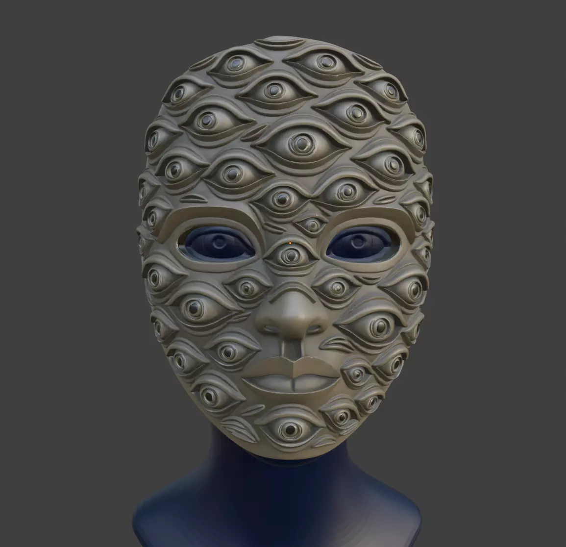 ANGEL EYES MASK 3D print model_0