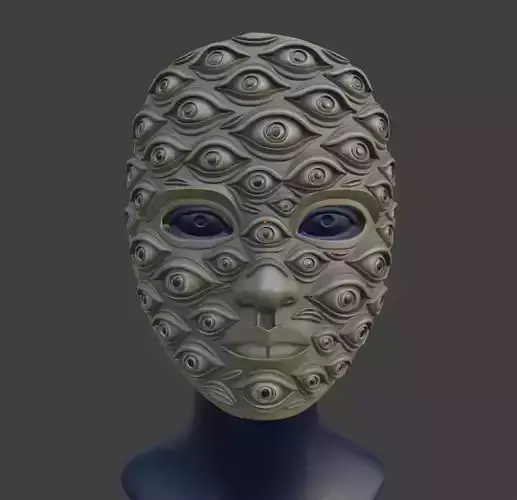 ANGEL EYES MASK 3D print model ANGEL EYES MASK 3D print model
