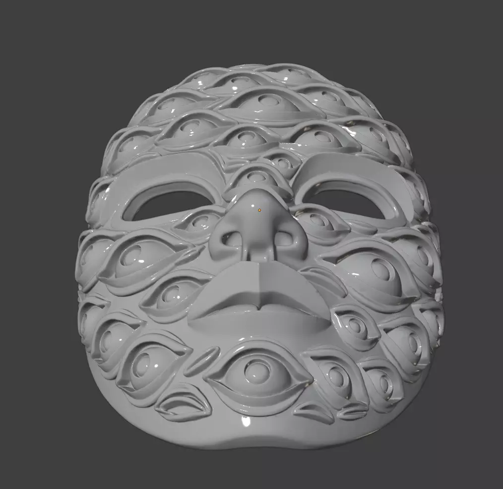 ANGEL EYES MASK 3D print model_5