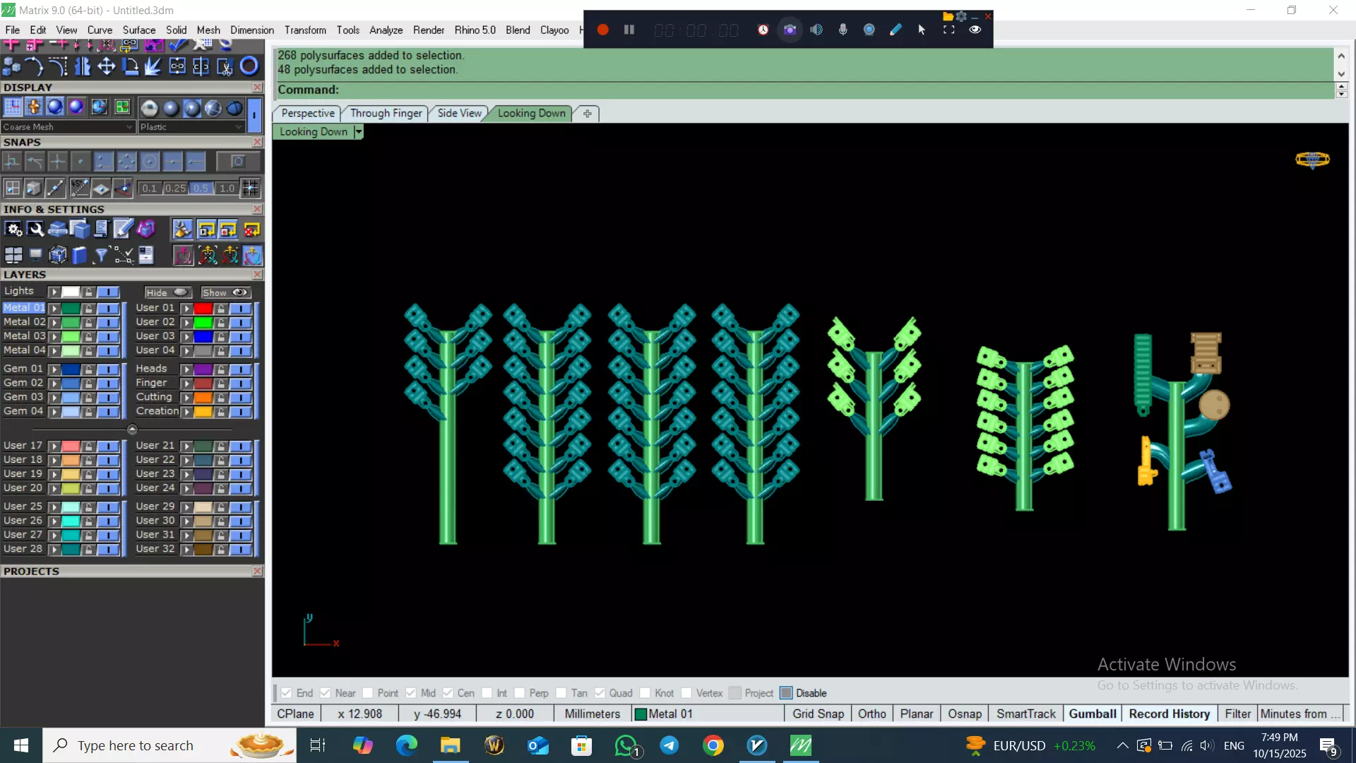 Perfect Version Of flexible bracelet  3D print model_2