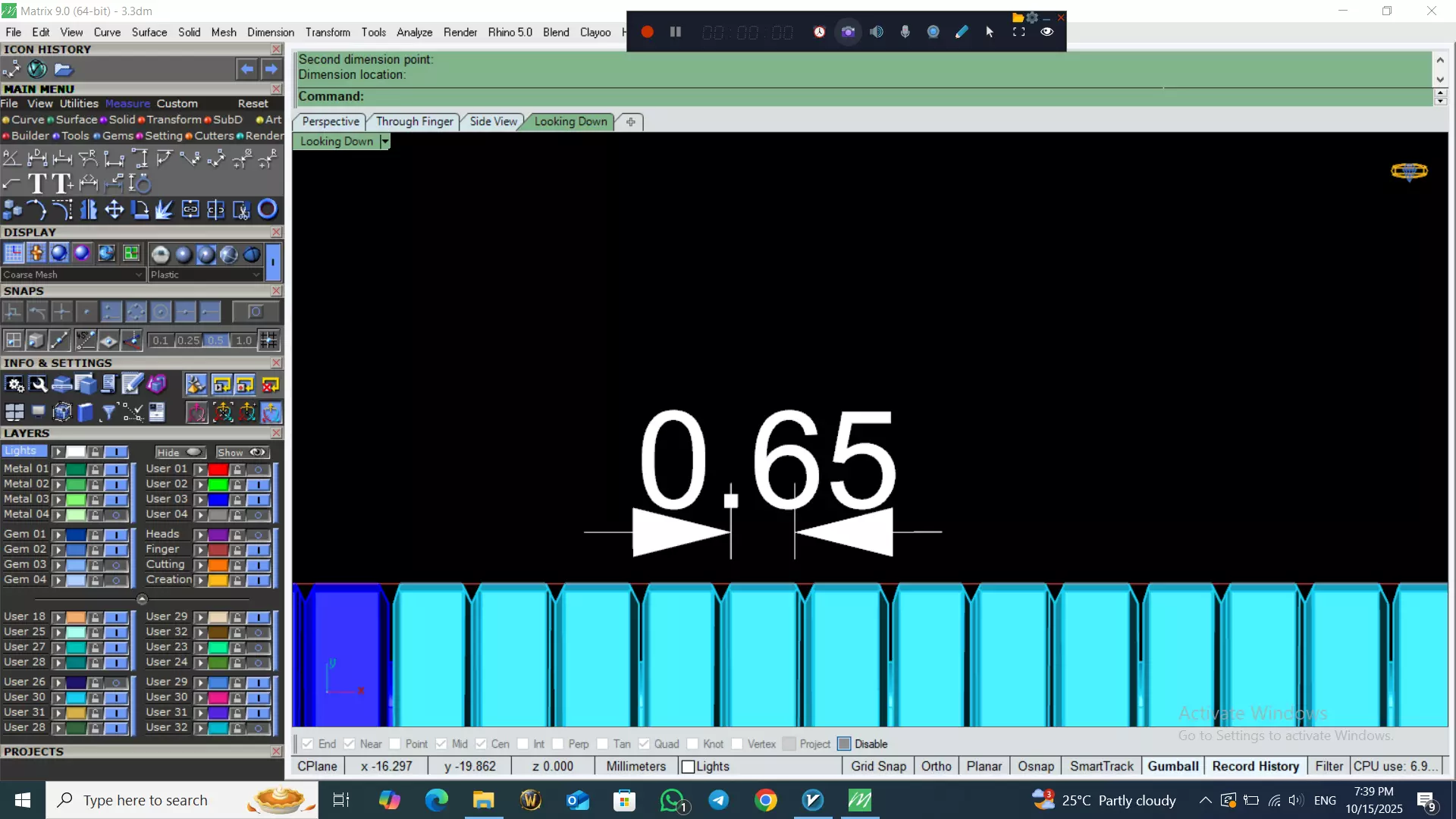 Perfect Version Of flexible bracelet  3D print model_33