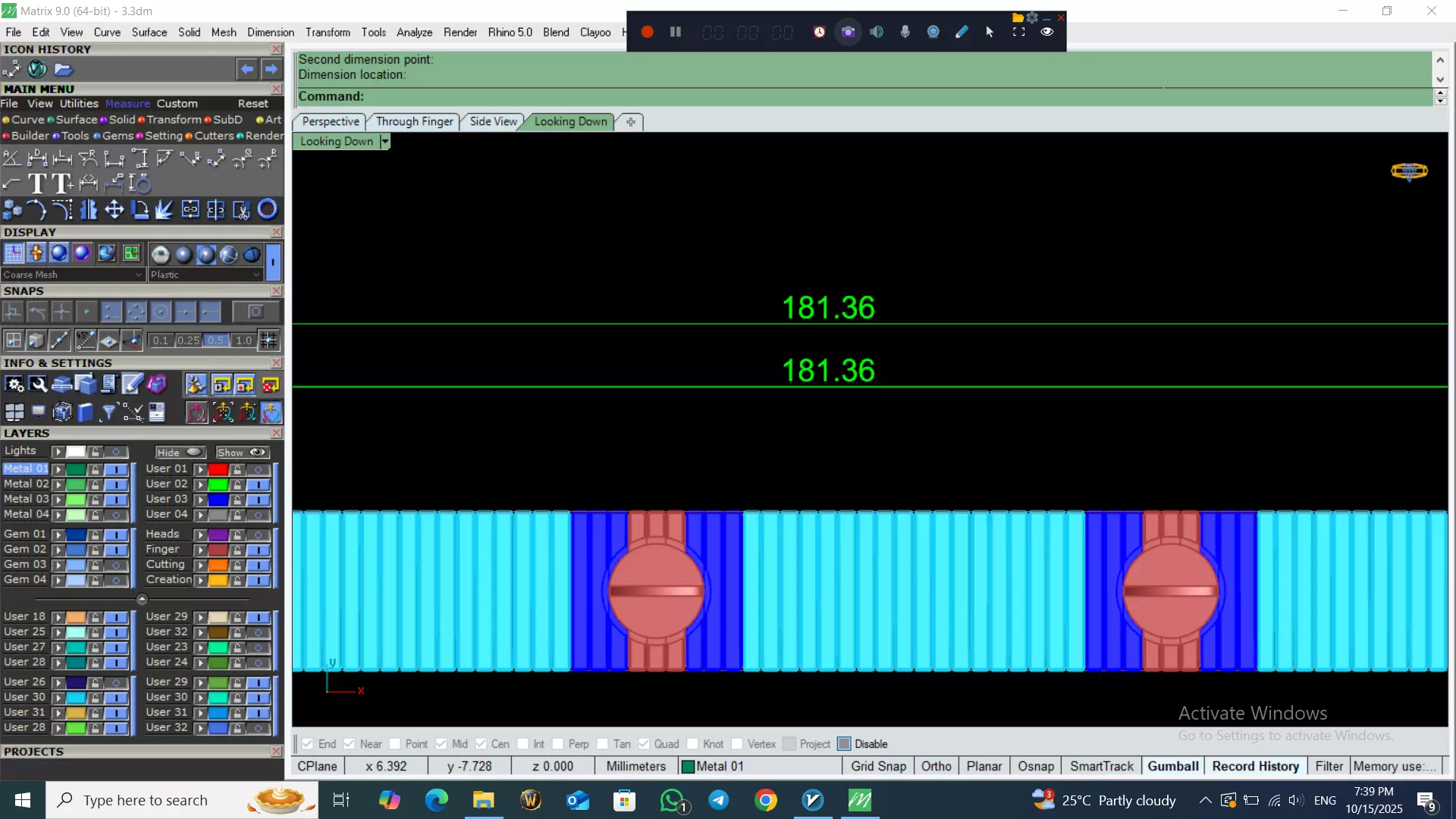 Perfect Version Of flexible bracelet  3D print model_38