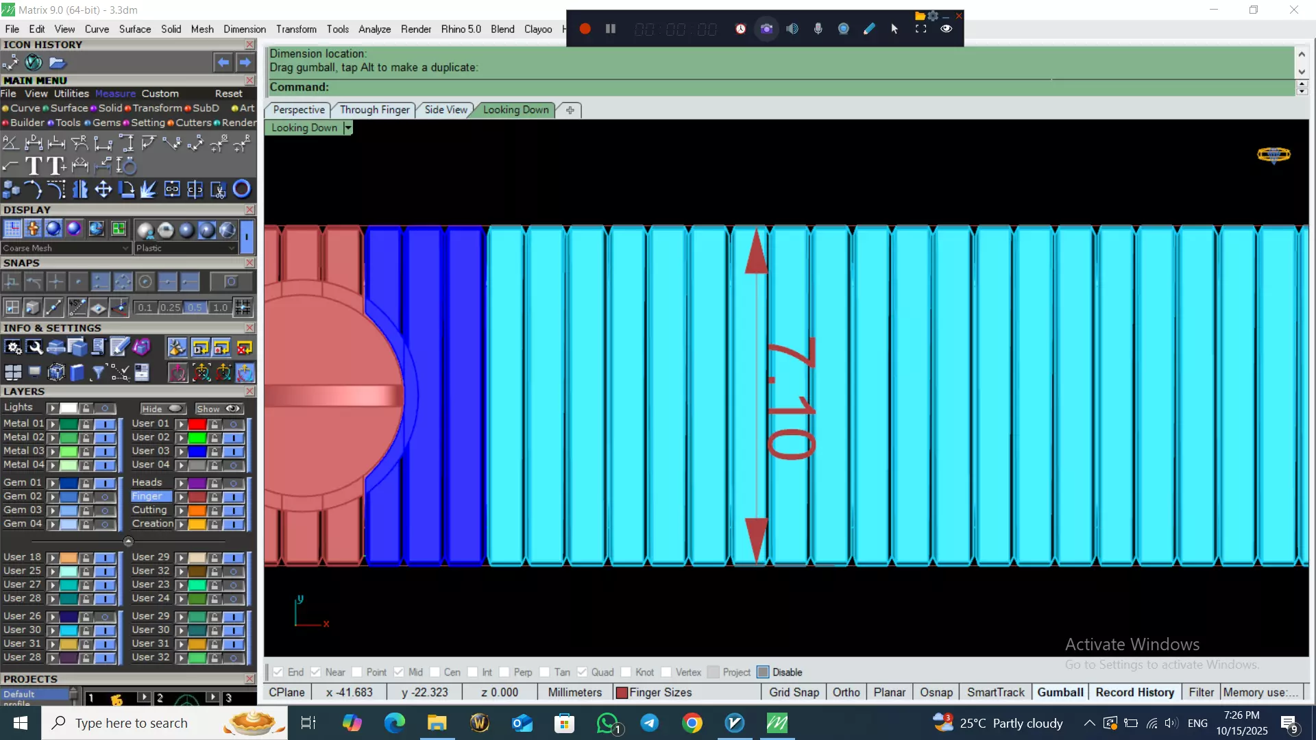 Perfect Version Of flexible bracelet  3D print model_10