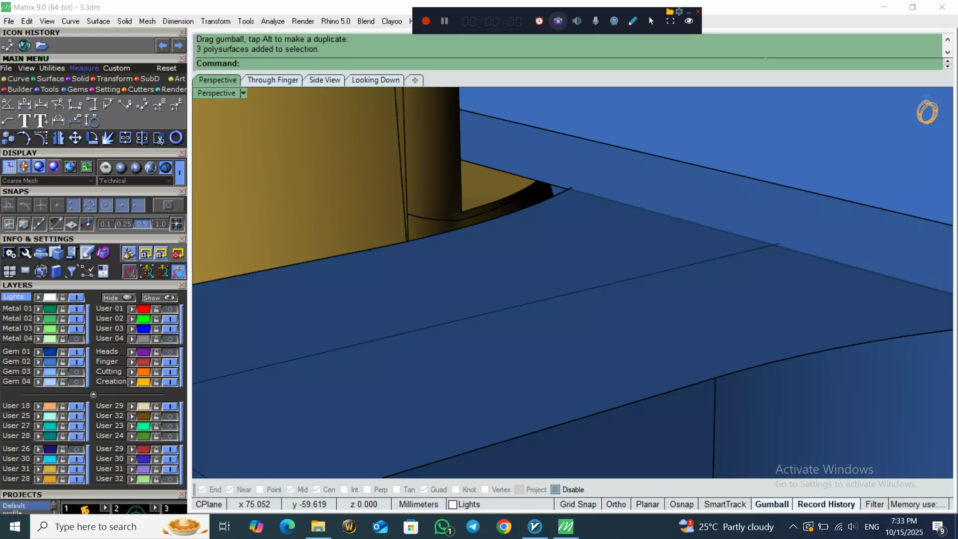 Perfect Version Of flexible bracelet  3D print model_23