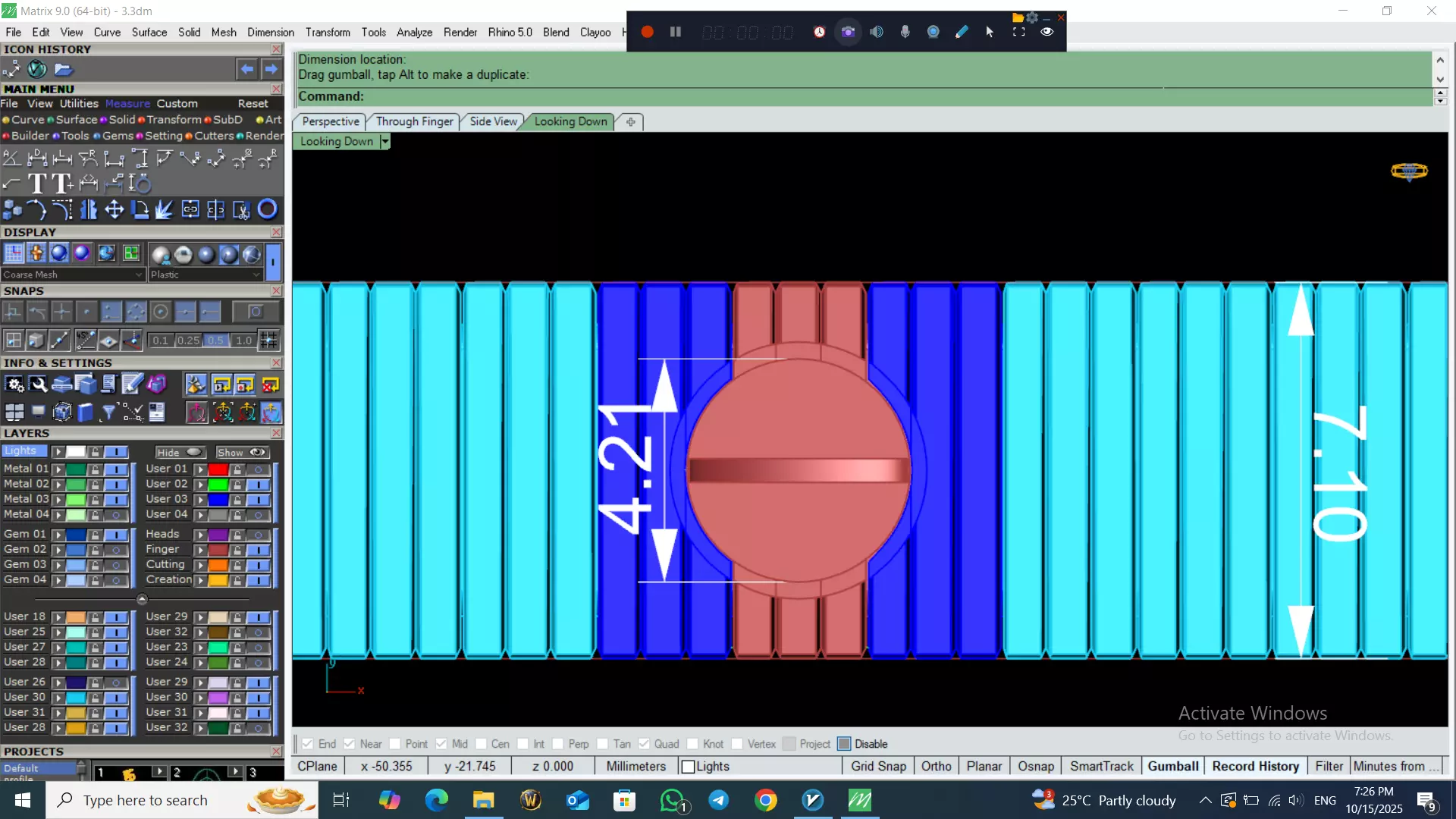 Perfect Version Of flexible bracelet  3D print model_7