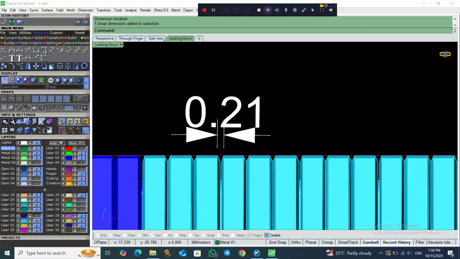 Perfect Version Of flexible bracelet  3D print model_35