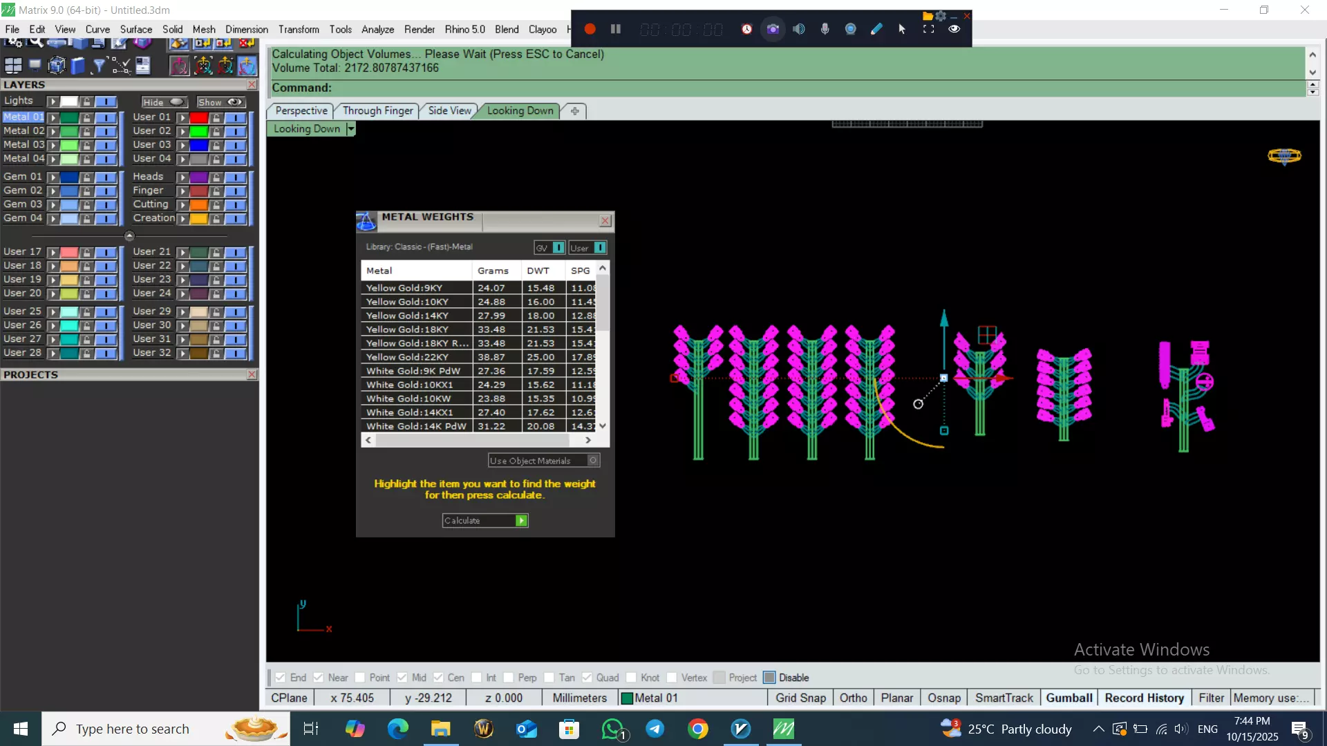 Perfect Version Of flexible bracelet  3D print model_40